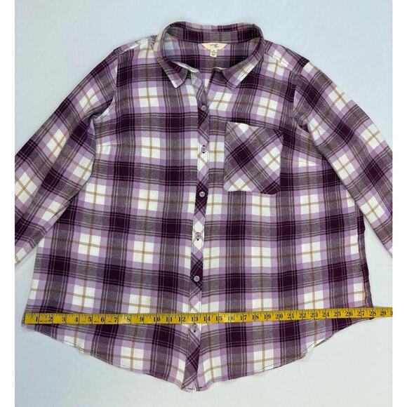 Purple Plaid Shirt Alt ASO Bella Swan Twilight Eclipse XXL - Picture 7 of 13